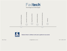 Tablet Screenshot of fadtech.com.br